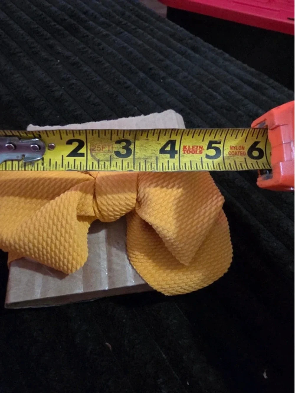 Baby mustard headwrap/bow